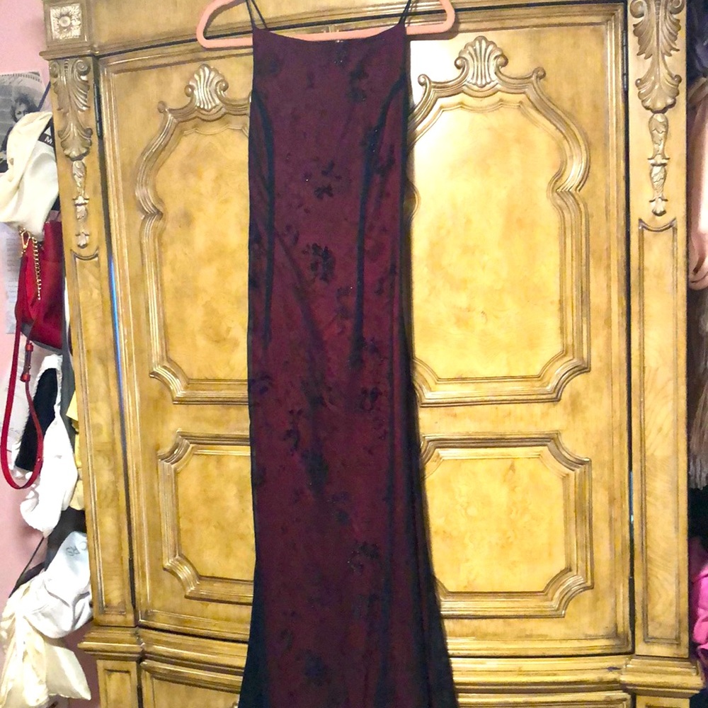 Red & Black Gown